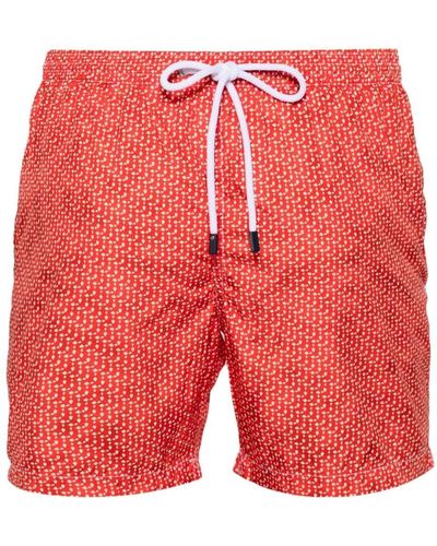 Barba Napoli Swim Shorts - Red