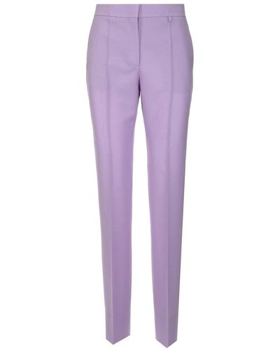 Givenchy High Waisted Trouser - Purple