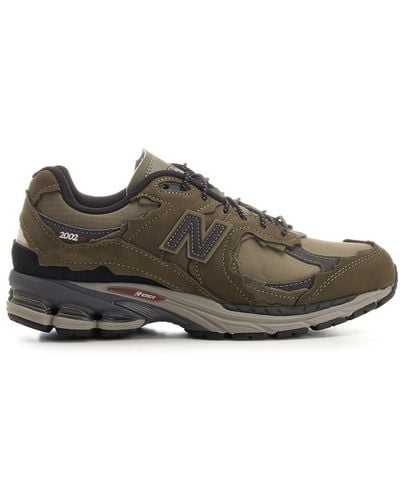 New Balance Dark Olive Green "2002r" Sneakers - Brown