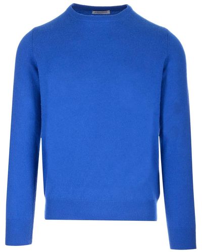 Al Duca d'Aosta Crew Neck Sweater - Blue