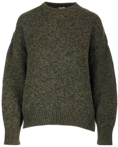 Loewe Trompe Loeil Sweater - Green