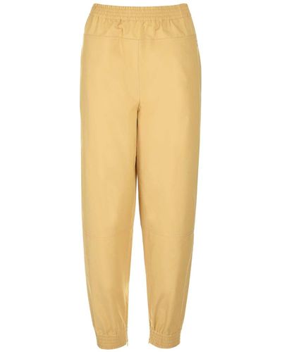 Loewe Elasticated Pants - Yellow