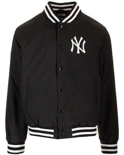KTZ Black Varsity Jacket