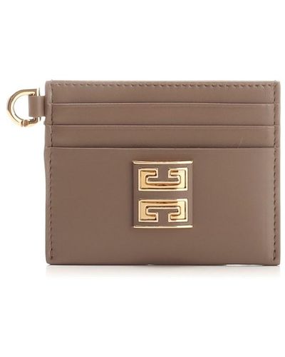 Givenchy "4g" Card Holder - Brown