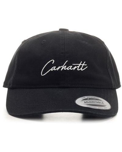 Carhartt "delray Cap" Baseball Hat - Black