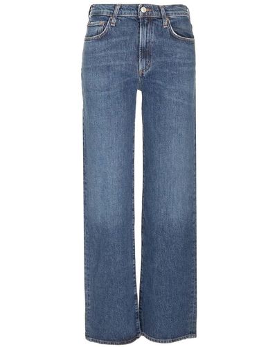 Agolde Straight Leg Harper Jeans - Blue