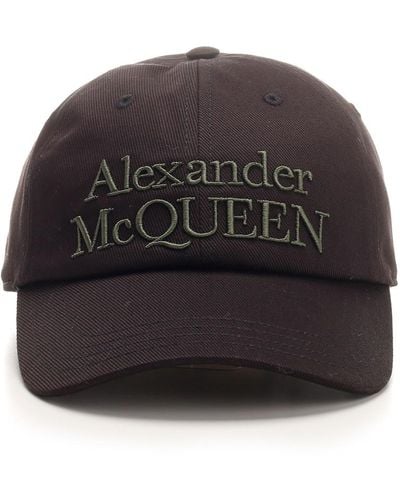 Alexander McQueen Baseball Hat - Black