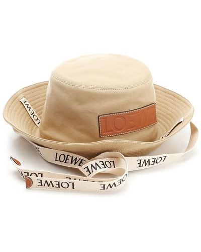 Loewe-Paulas Ibiza Bucket Hat - Natural