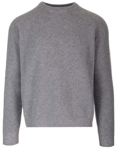 Al Duca d'Aosta Crew-neck Sweater - Gray