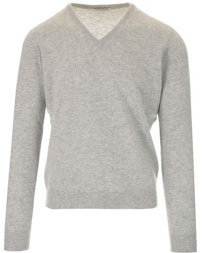 Al Duca d'Aosta Gray Sweater