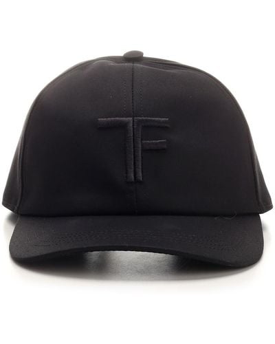 Tom Ford Black Cap With Logo