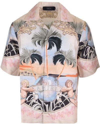 Amiri Cherub Silk Shirt - Multicolour