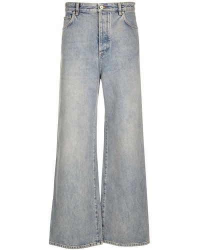Loewe Wide Leg Jeans - Grey