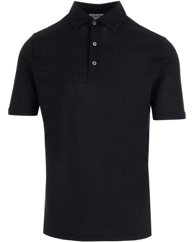 Al Duca d'Aosta Slim Fit Polo Shirt - Black