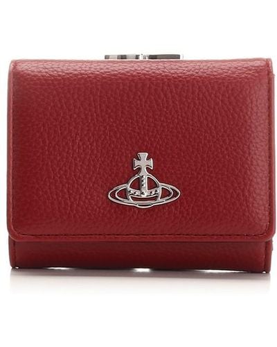 Vivienne Westwood Trifold Wallet - Red