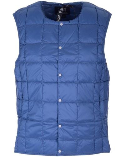Taion Quilted Vest - Blue