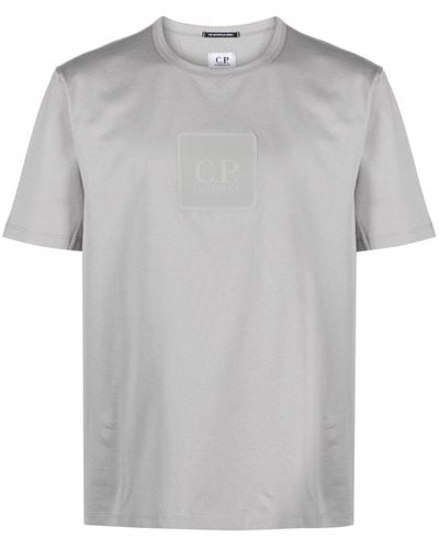 C.P. Company Gray T-shirt - White