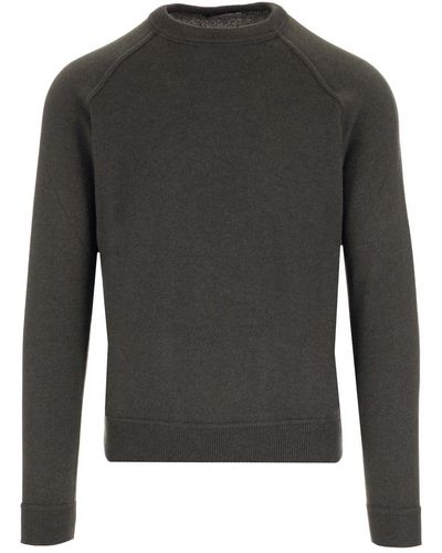 Al Duca d'Aosta Cashmere Knit Sweater - Gray