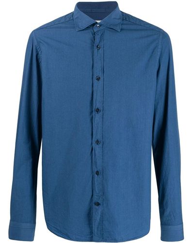 Al Duca d'Aosta Camicia Blu - Blue