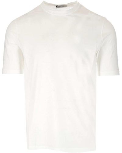 Al Duca d'Aosta Linen T-shirt - White
