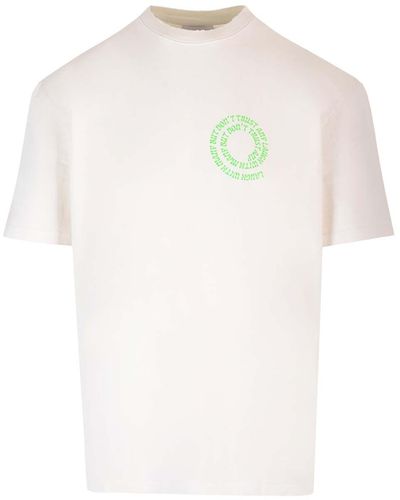 AMISH Printed T-shirt - White