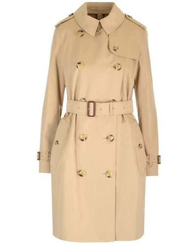 Burberry The Kensington Trench Coat - Natural