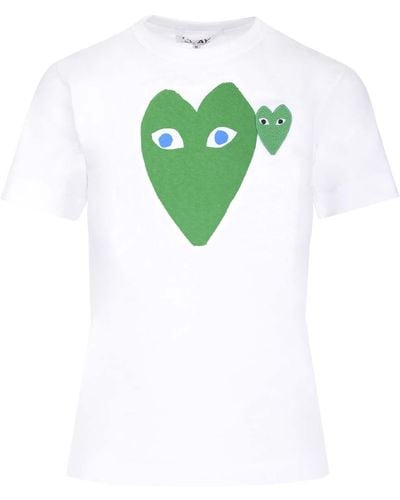 COMME DES GARÇONS PLAY Green Heart T-shirt