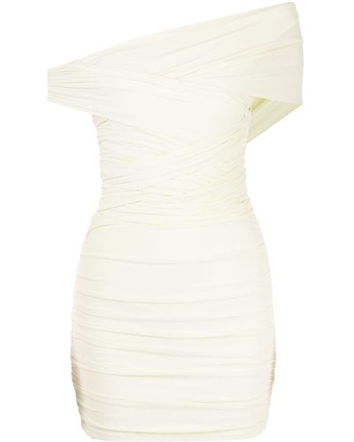 Alexander Wang Off-shoulder Mini Dress - White