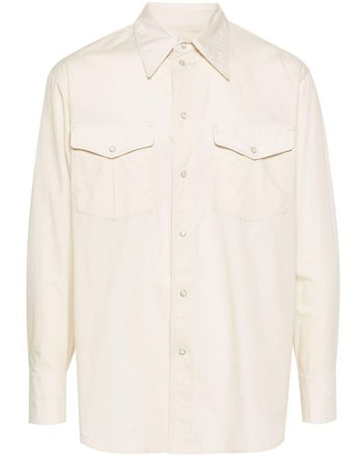 Lemaire Western Style Shirt - Natural