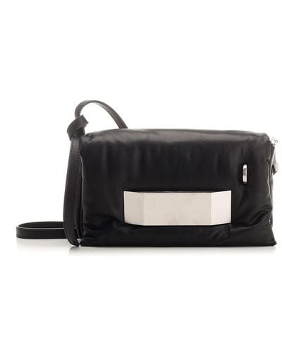 Rick Owens Pillow Griffin Crossbody Bag - Black