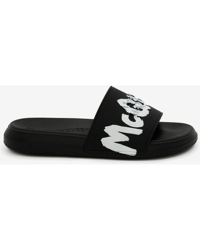 Alexander McQueen Flat sandals for Women | Online Sale up to 61% off | Lyst