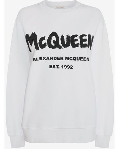Alexander McQueen Sweatshirts for Women | Online Sale up to 62