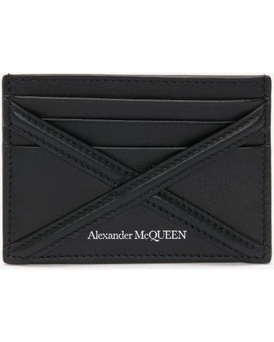 Alexander McQueen The Harness Card Holder - White