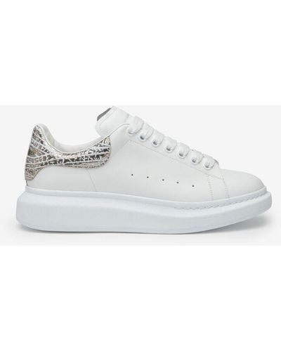 Alexander McQueen Sneaker mit oversized-sohle - Weiß