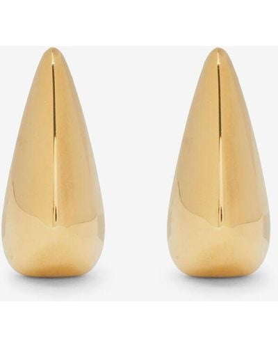 Alexander McQueen Gold Thorn Claw Earrings - Natural