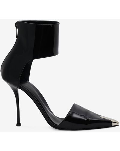 Alexander McQueen Décolleté harness punk - Nero
