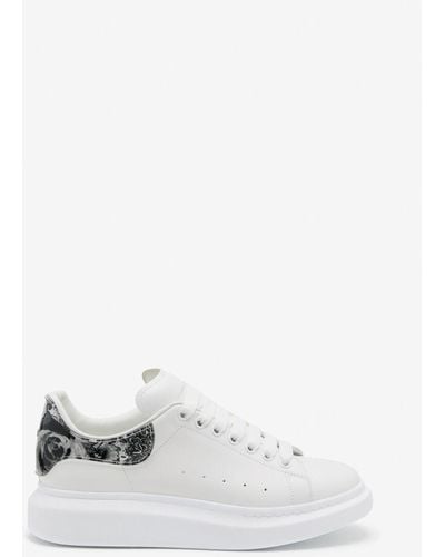 Alexander McQueen Sneaker mit oversized-sohle - Weiß