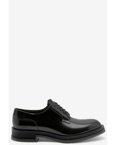 Alexander McQueen Chaussures à lacets float - Noir