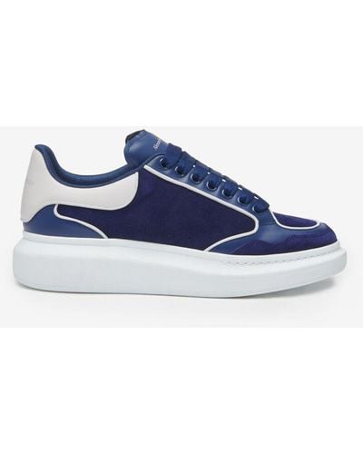 Alexander McQueen Sneakers oversize - Bleu