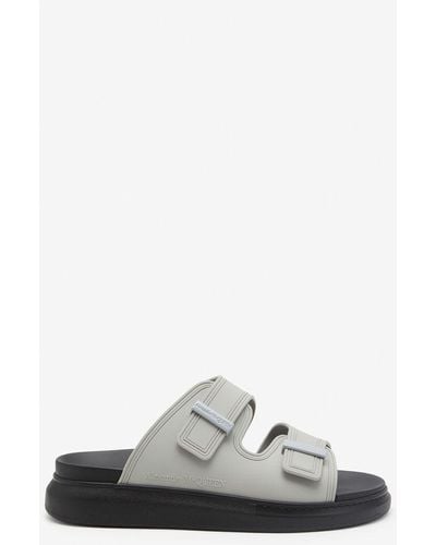 Alexander McQueen Oversized Hybrid Sandals - Grey