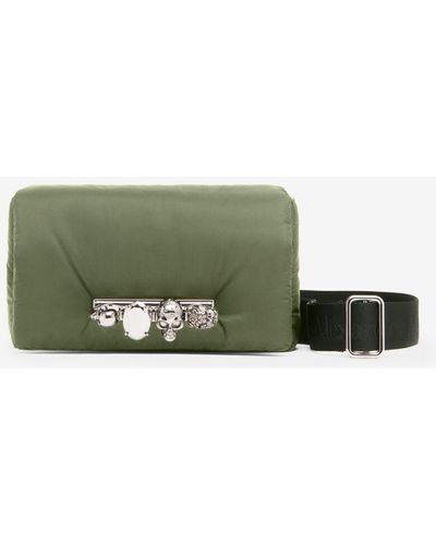 Alexander McQueen Padded Knuckle Belt Bag - Green