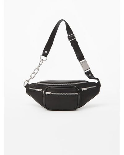 Alexander Wang Attica Fanny Pack In Nappa Leather - White