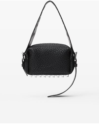 Alexander Wang Ricco Small Bag In Lambskin Leather - Black