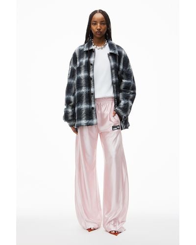 Alexander Wang Logo Track Pant With Piping - Multicolour