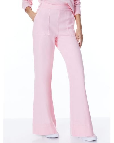 Alice + Olivia Donald High Waisted Jean - Pink