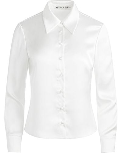Alice + Olivia Shirts for Women | Online Sale up to 60% off | Lyst