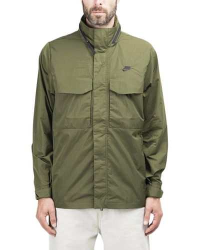 Nike Premium Essentials Hooded M65 Jacket - Grün