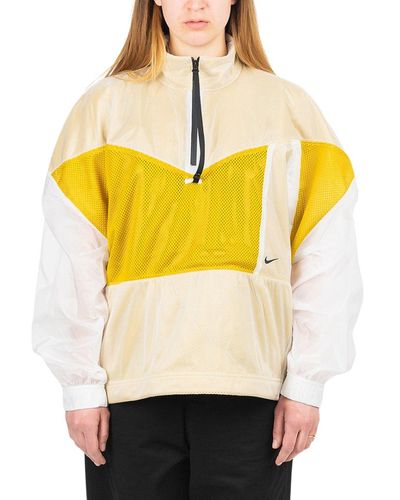 Nike WMNS Tech Pack Mesh Jacket - Gelb