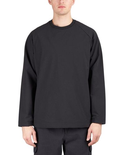 Snow Peak Nylon Power Wool Pullover - Schwarz