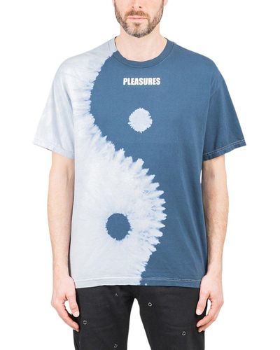 Pleasures Multi Formula Dyed T-Shirt - Blau
